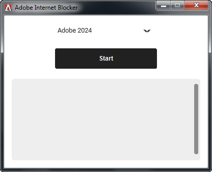 Adobe Internet Blocker